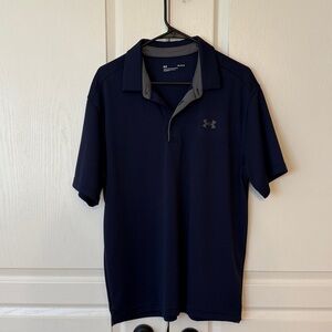 Under Armour Men's Dark Blue Polo Shirt